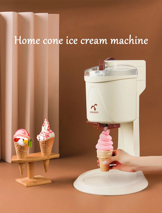 Ice Cream Machine 220V Household Automatic DIY Frozen Fruit 1L Fruit Dessert Machine Milkshake Machine BL-1000 21W