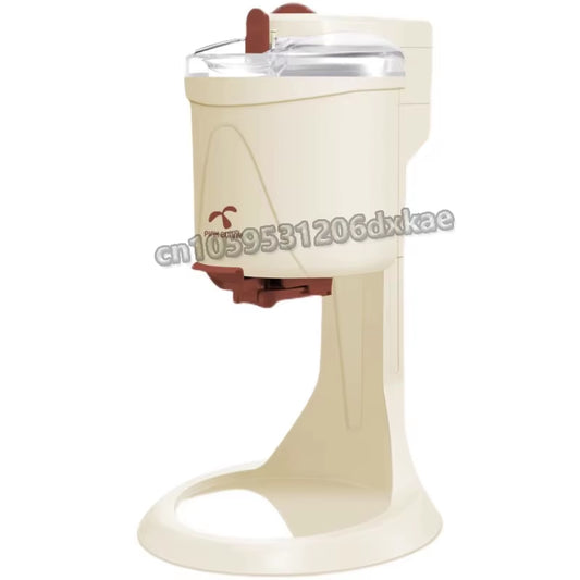1000ML Ice Cream Machine Home Soft Ice Cream Making Machin Mini Small Automatic Yogurt Cone Machine