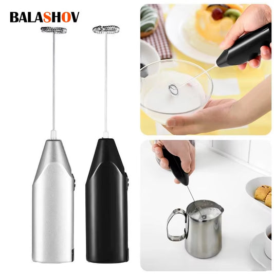 Wireless Electric Blender Milk Foamer Coffee Whisk Mixer Egg Beater Mini Frother Handle Stirrer Cappuccino Maker Cooking Tools